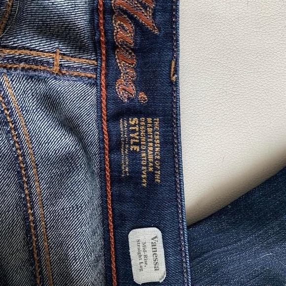 Mavi Vanessa Straight Leg Jeans, Size 26x32 - Picture 2 of 6